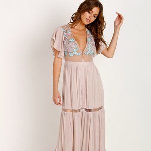 Lilac Amery Maxi Dress
